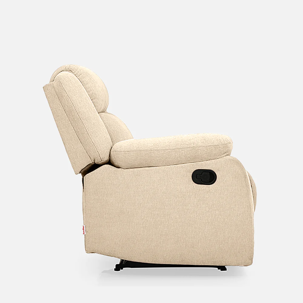 Avalon Beige Fabric Recliner - Image 10
