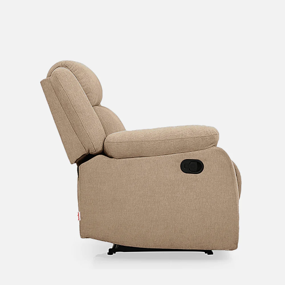 Avalon Brown Fabric Recliner - Image 10