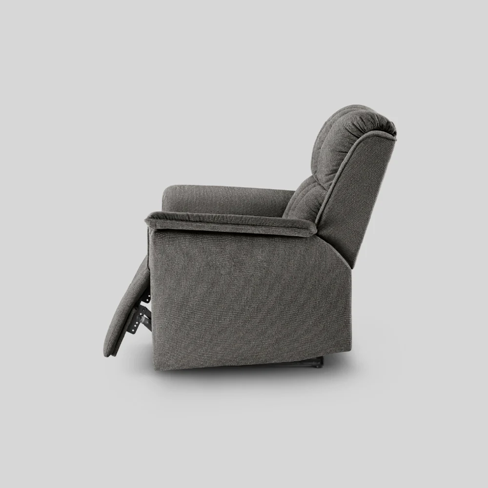 Avalon Elite mov.E Griffin Grey Fabric 1 Seater Sofa - Image 9