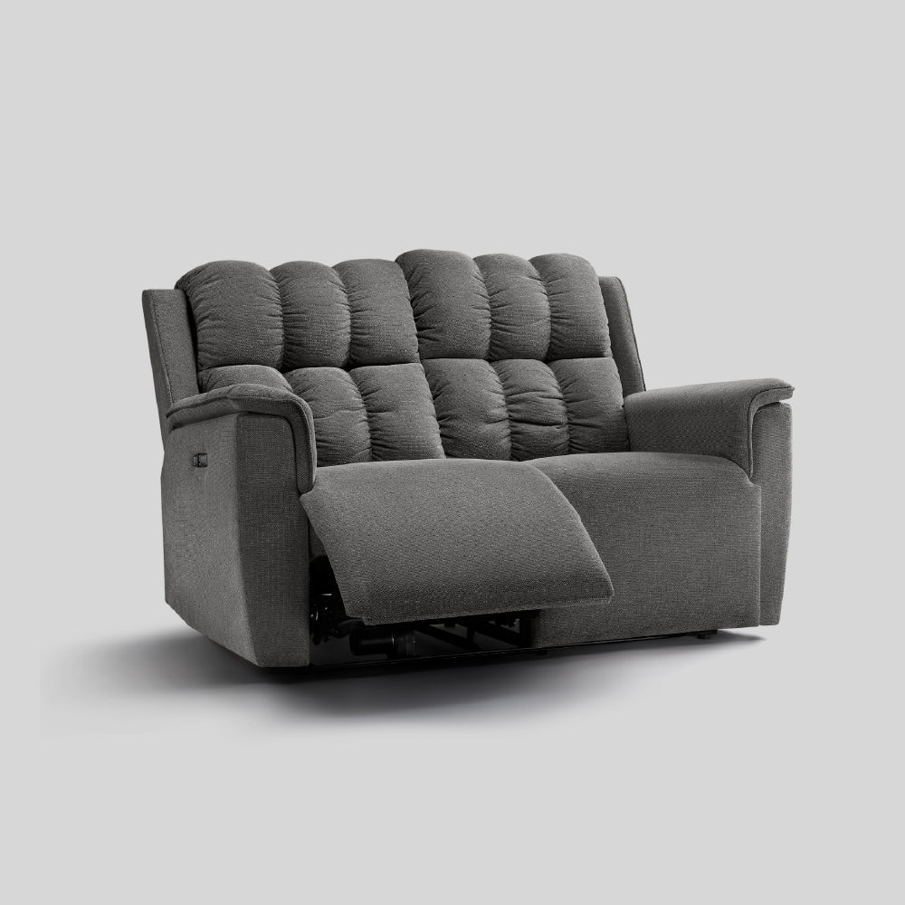 Avalon Elite mov.E Griffin Grey Fabric 2 Seater Sofa - Image 5