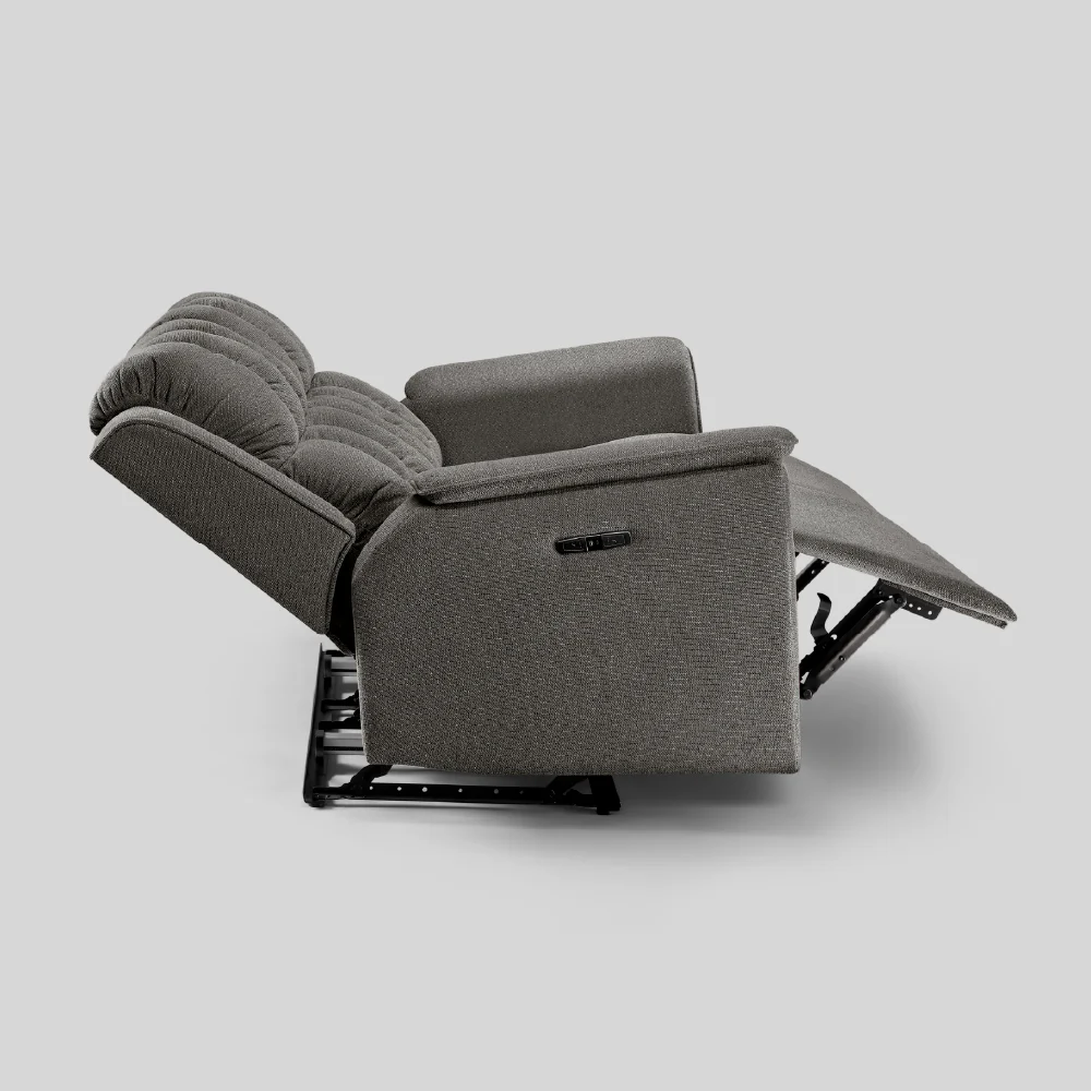 Avalon Elite mov.E Griffin Grey Fabric 2 Seater Sofa - Image 9