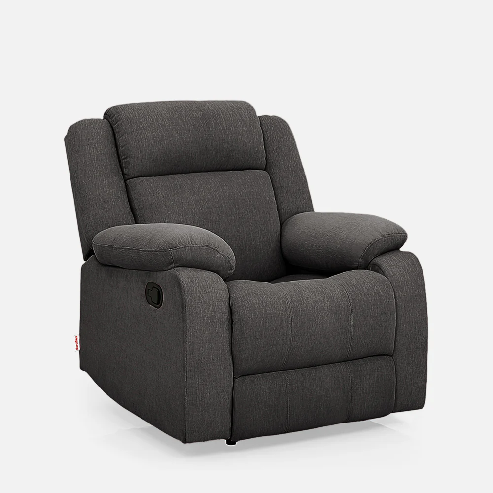 Avalon Grey Fabric Recliner - Image 3