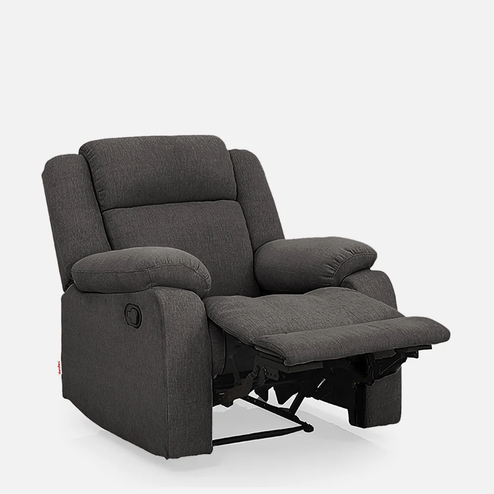 Avalon Grey Fabric Recliner - Image 4