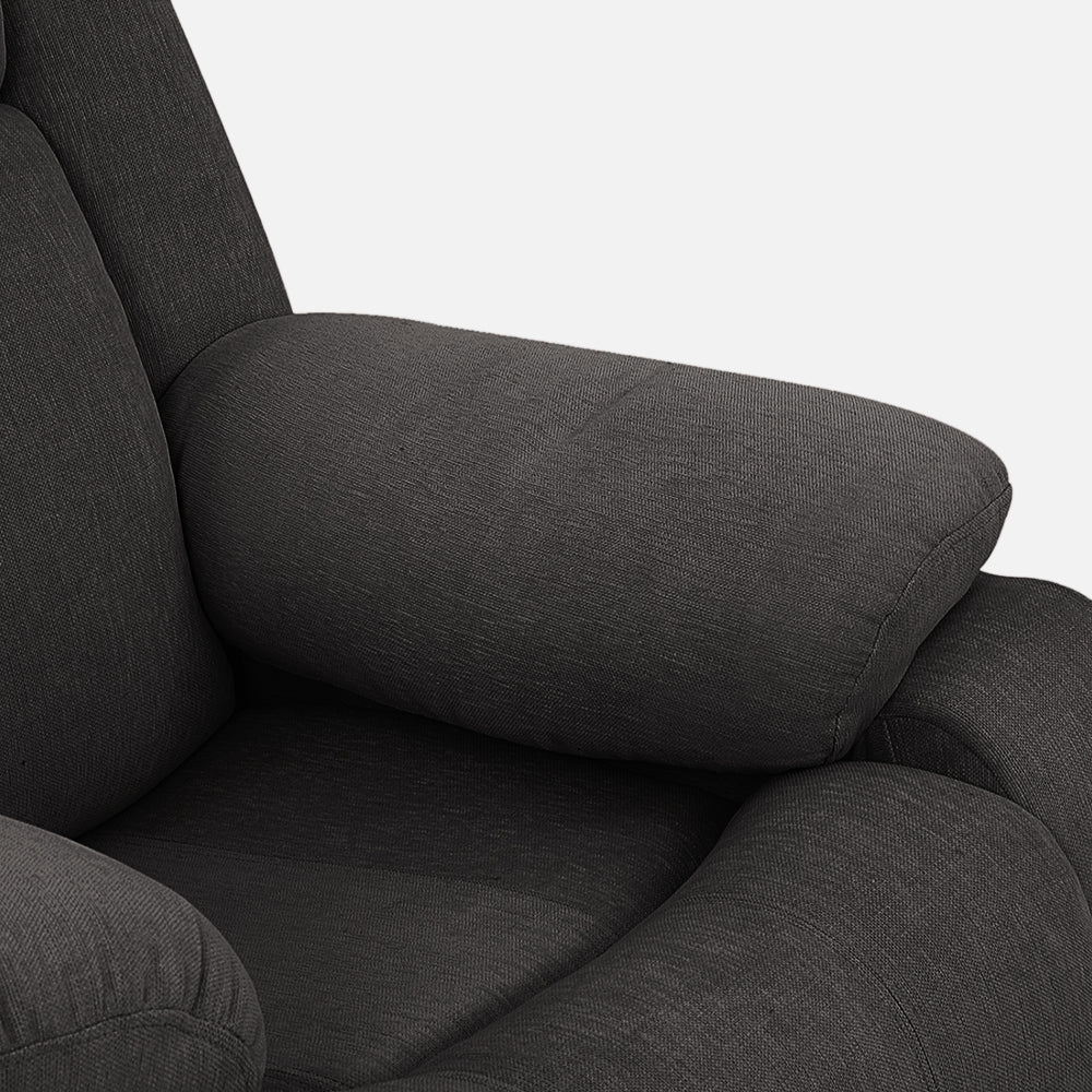 Avalon Grey Fabric Recliner - Image 8