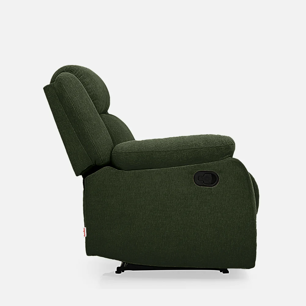 Avalon Sap Green Fabric Recliner - Image 10