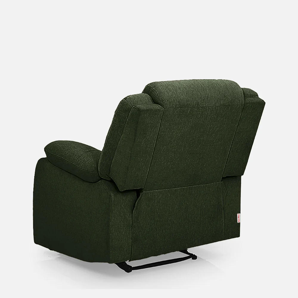 Avalon Sap Green Fabric Recliner - Image 11