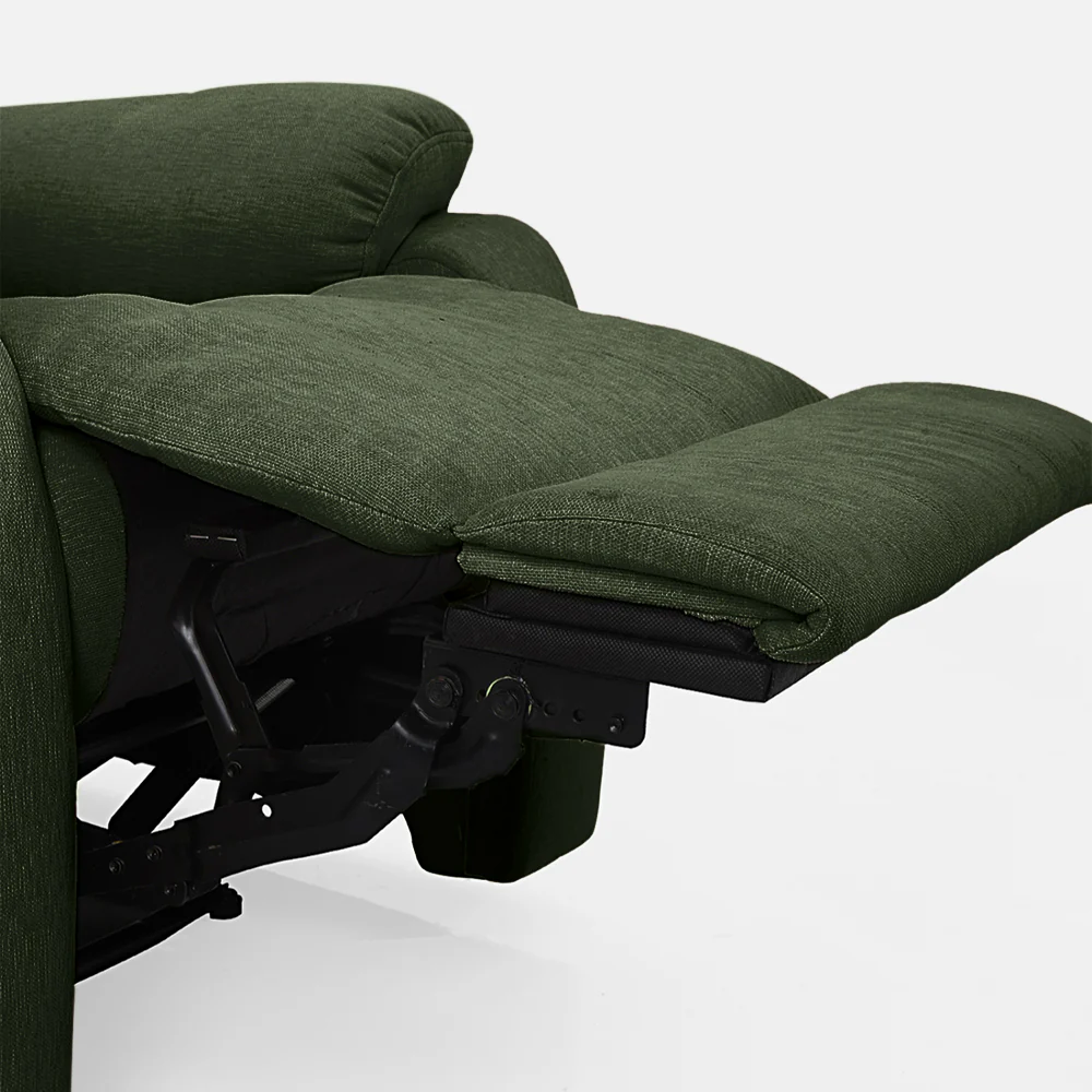 Avalon Sap Green Fabric Recliner - Image 9