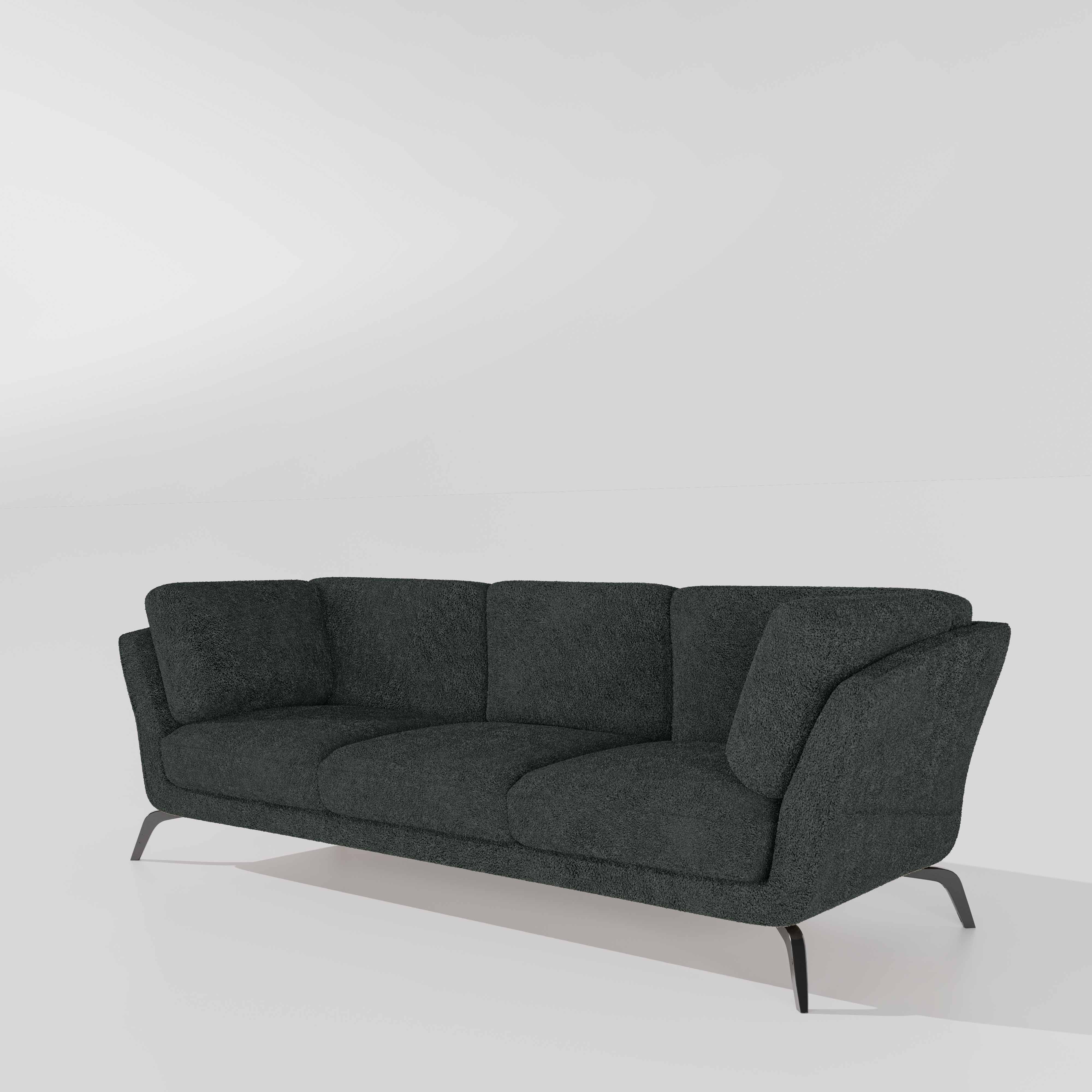 Symphony 3 Seater Boucle Fabric - Sedona sage - Image 4