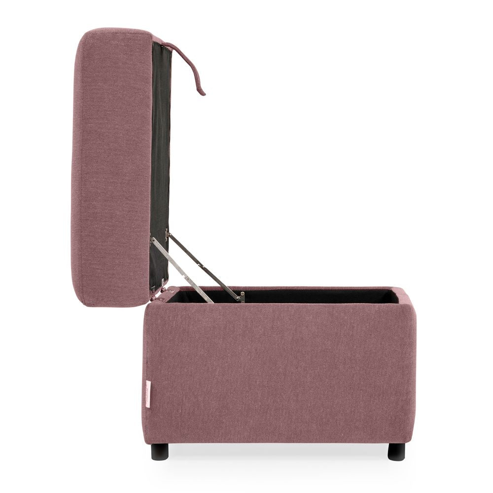 Dusky Pink Ottoman - Image 10