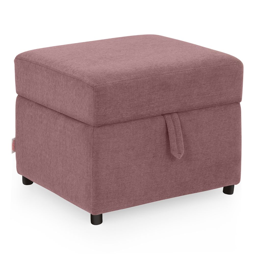 Dusky Pink Ottoman - Image 3