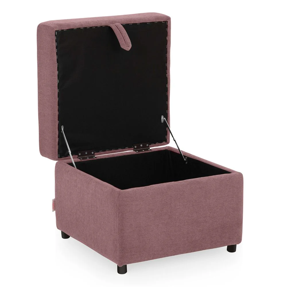 Dusky Pink Ottoman - Image 7