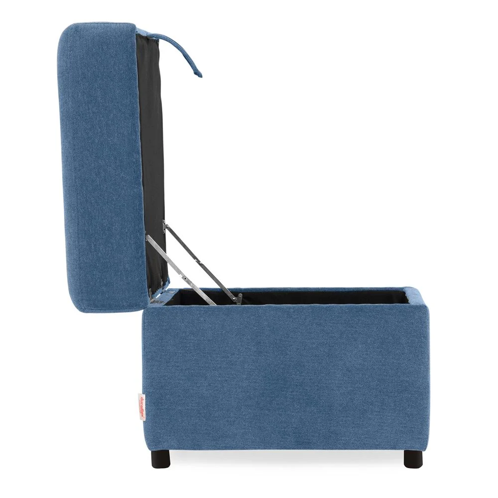 Twilight Blue Ottoman - Image 11