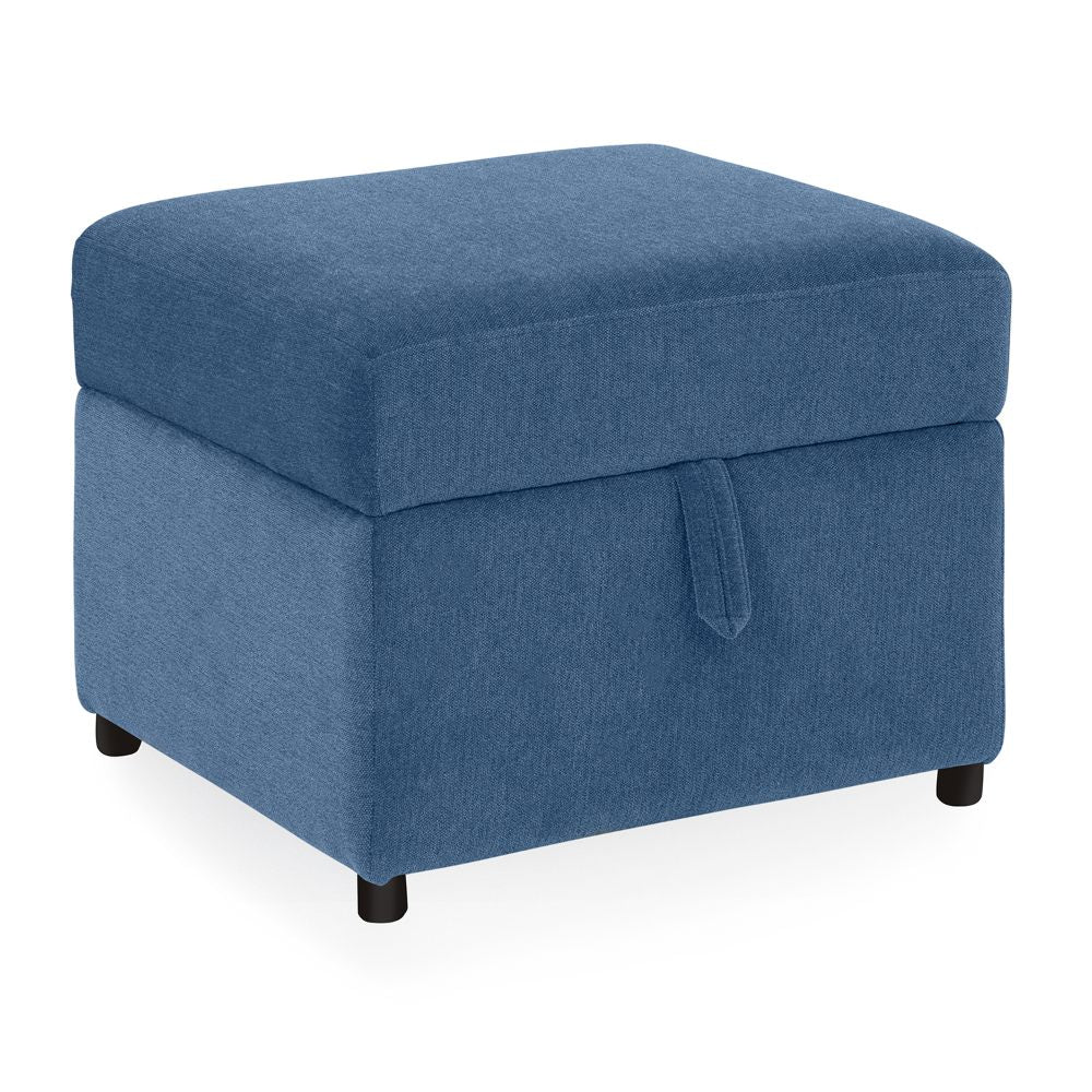 Twilight Blue Ottoman - Image 3