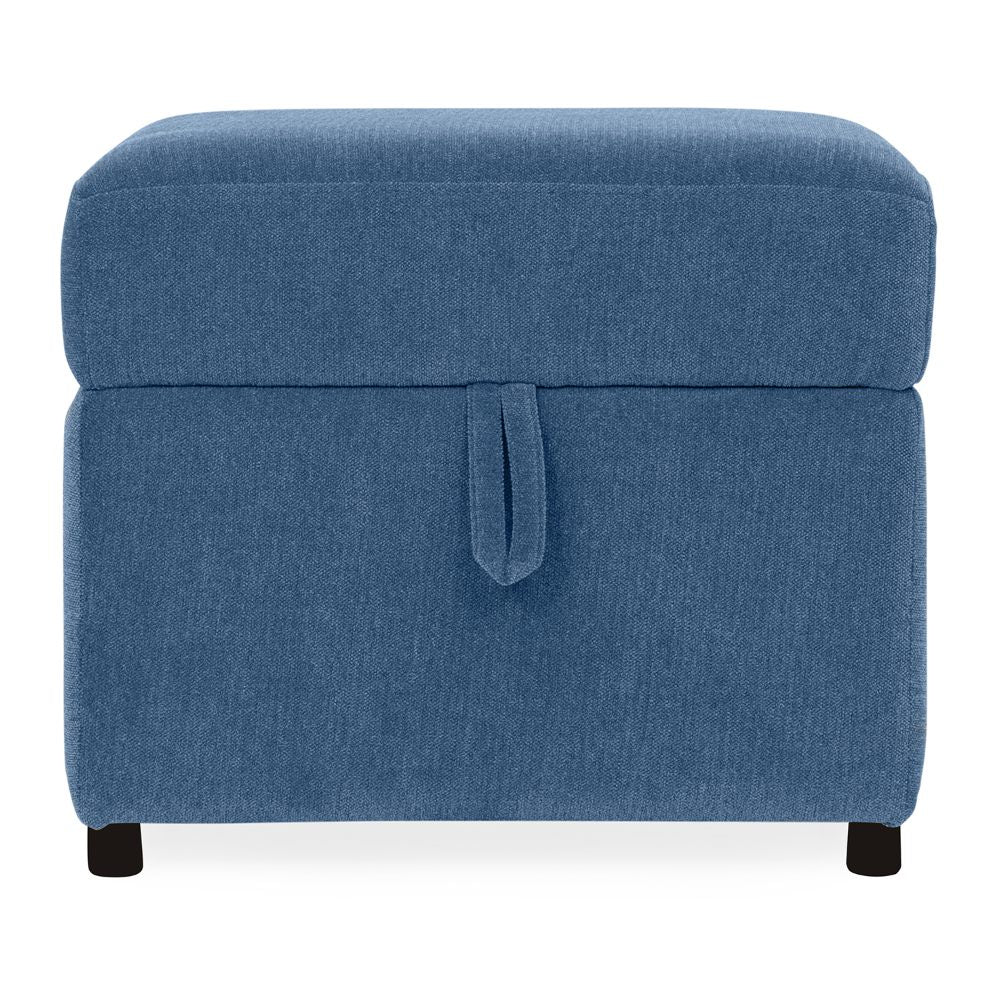 Twilight Blue Ottoman - Image 6