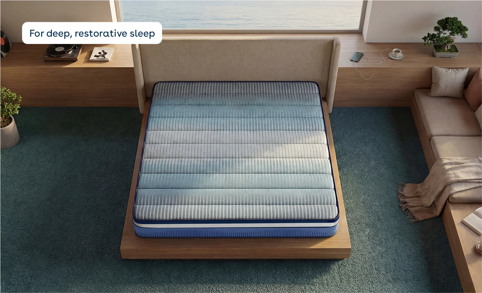 Duropedic Airboost 3.6 Mattress | 1 lakh+ adaptive fibres and ortho support - Image 3