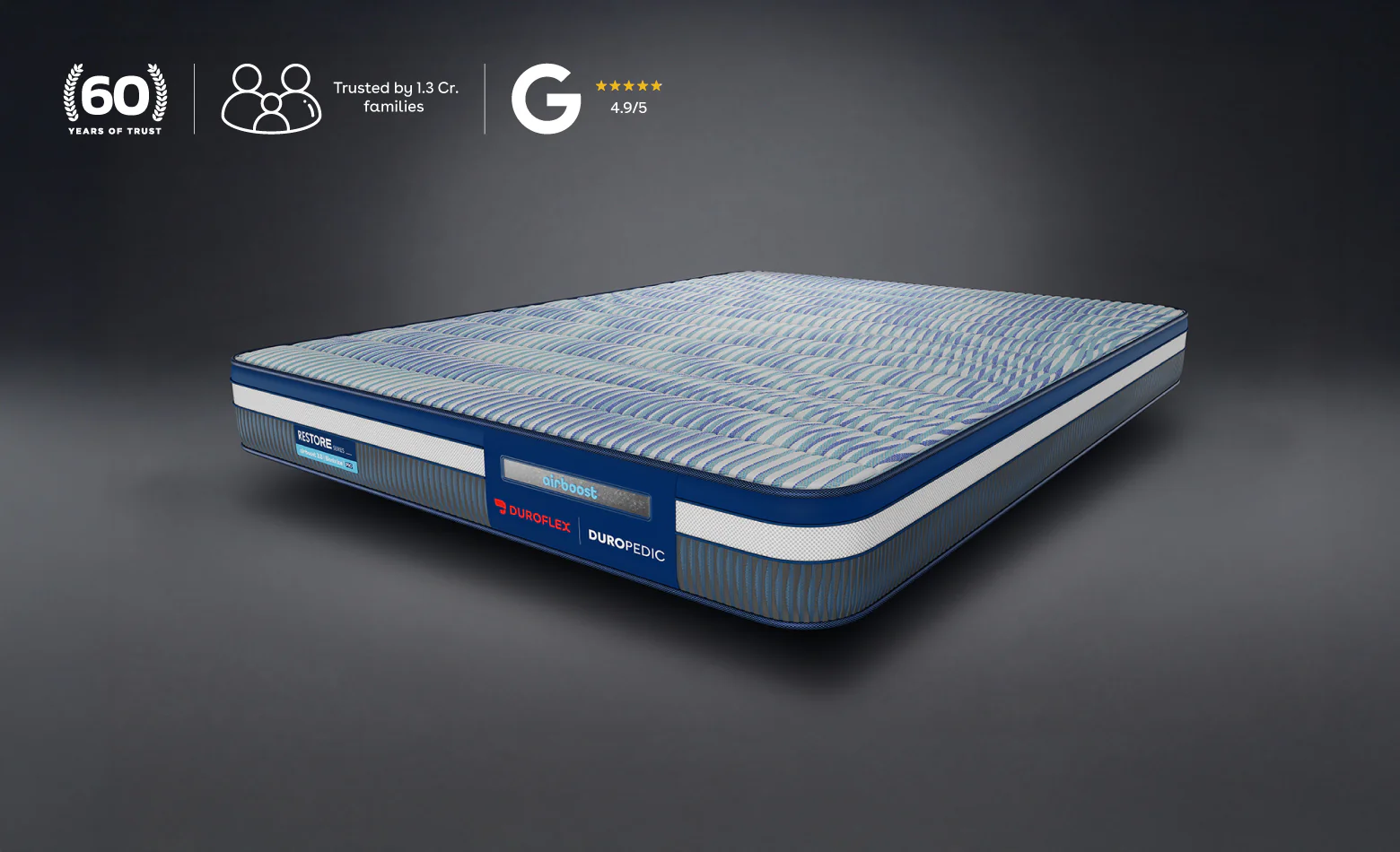 Duropedic Airboost 3.8 Bionix Ice Pro Mattress | 1 lakh+ Airknit fibres and ortho support - Image 7