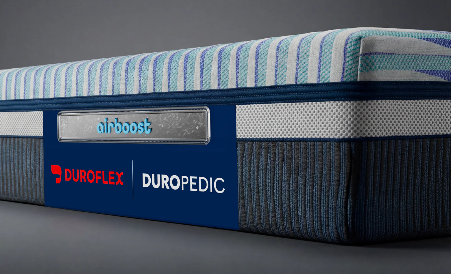 Duropedic Airboost 6.8 Arctic Ice Mattress | 1 lakh+ Airknit fibres with latex and adjustable firmness | 100 nights trial - Image 9