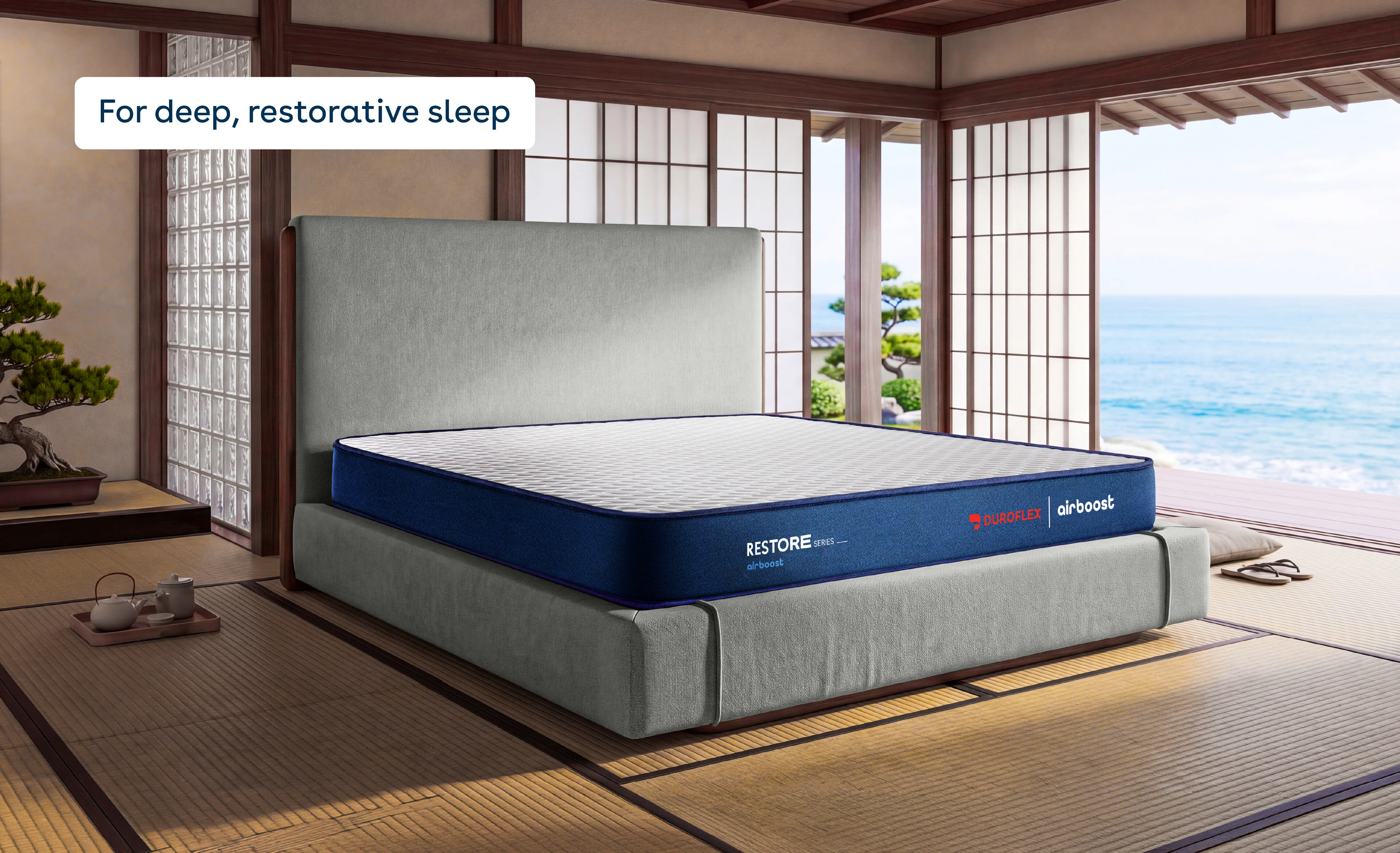 Duropedic Airboost Livein Mattress | 1 lakh+ Adaptive Nano fibres | Medium Firm | 10 yr warranty | 100 nights trial - Image 3