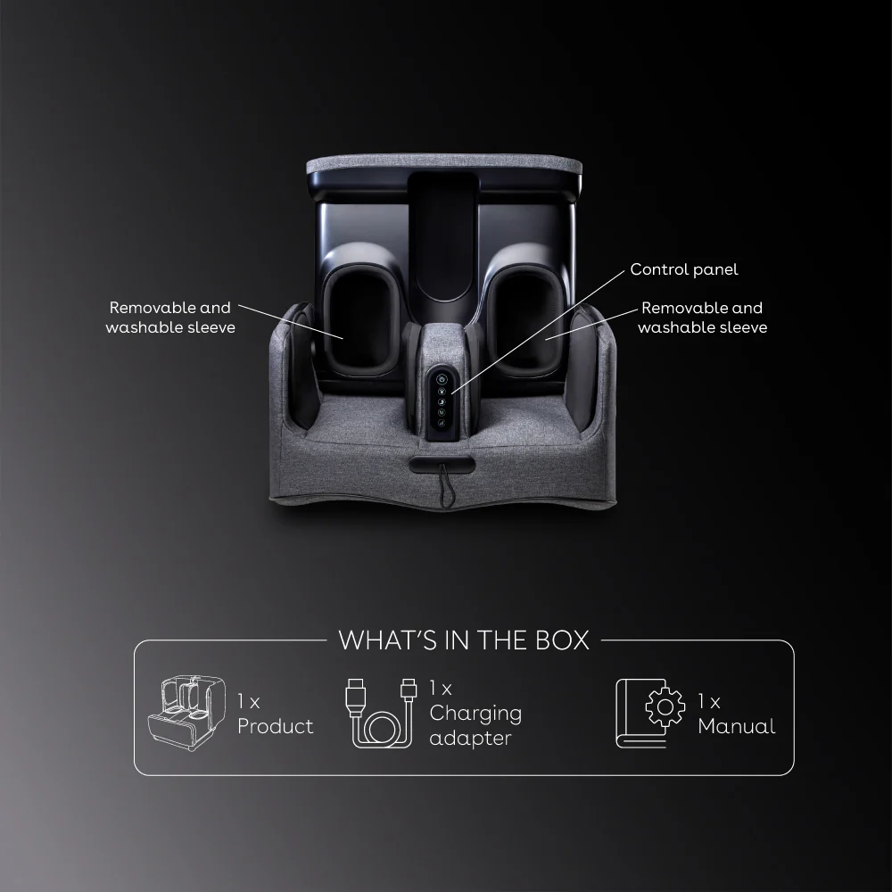 Neuma Ottoman Thermo Leg Massager - Image 6