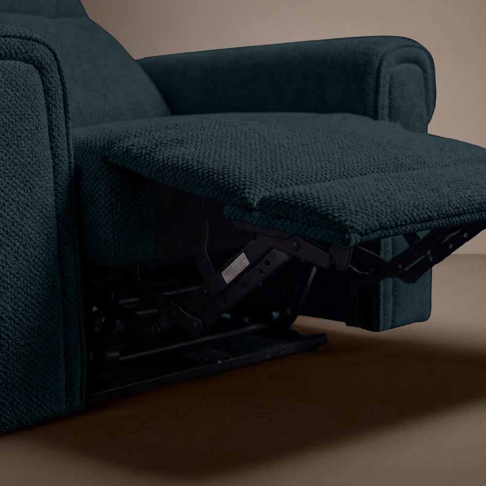 Opus mov.E Blue Fabric 1 Seater Sofa - Image 5