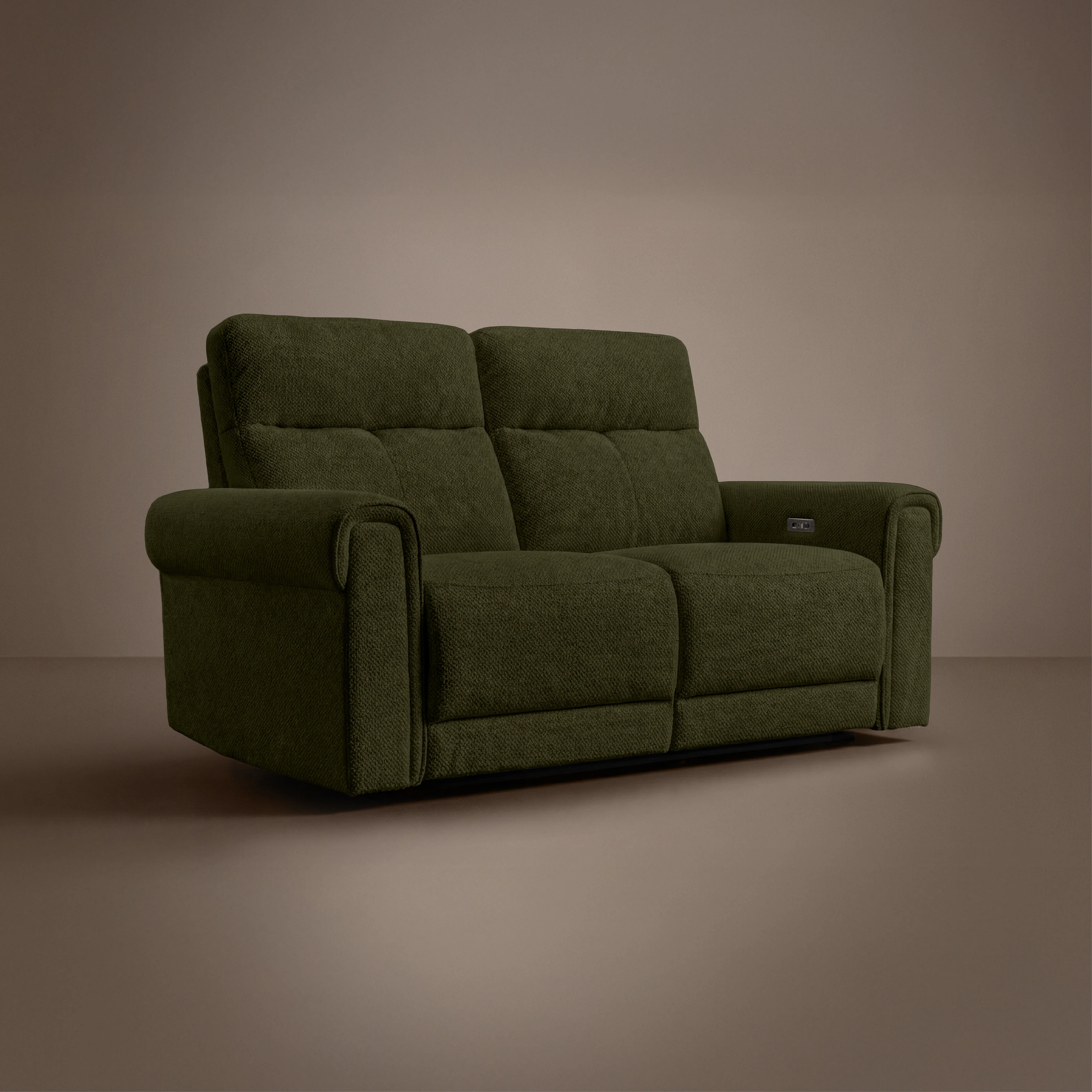 Opus mov.E Green Fabric 2 Seater Sofa - Image 3