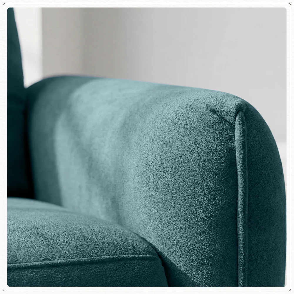 Verve mov.E Blue Fabric 1 Seater Sofa - Image 5