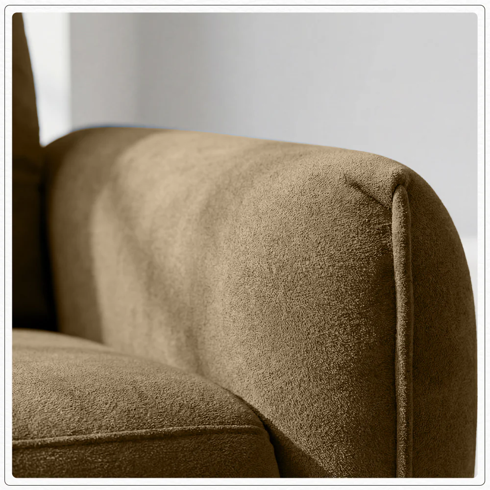 Verve mov.E Brown Fabric 2 Seater Sofa - Image 5
