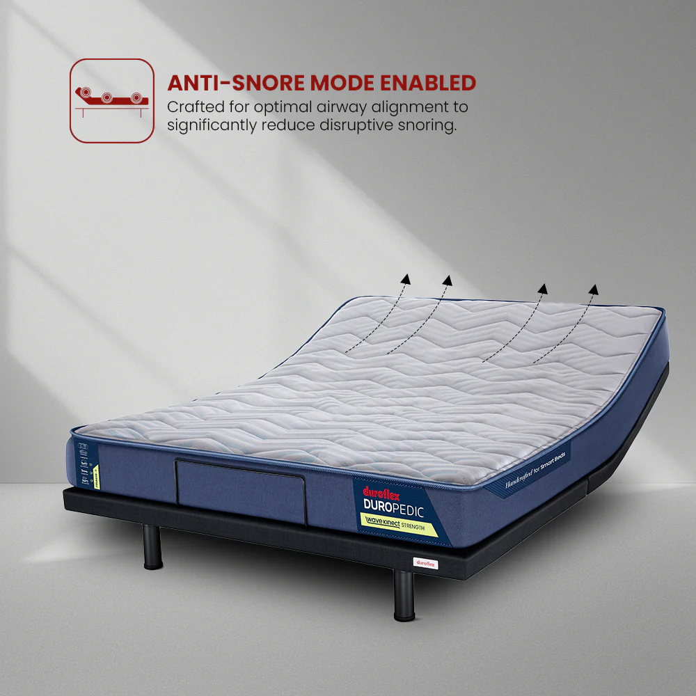 Wave Plus Adjustable Bed with Wave Kinect Strength Mattress - Image 5