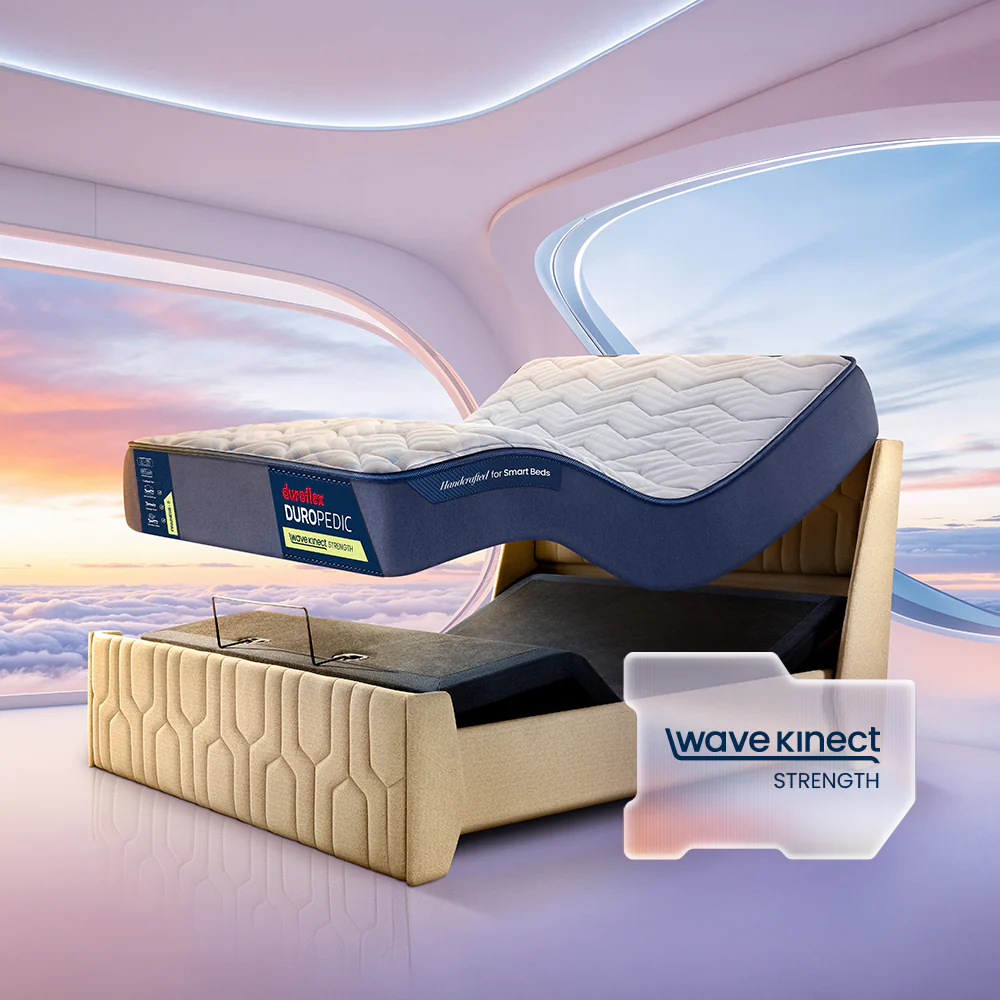Wave Plus Adjustable Bed with Wave Kinect Strength Mattress - Image 9